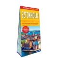 Sztokholm; laminowany map&guide (2w1: przewodnik i mapa)