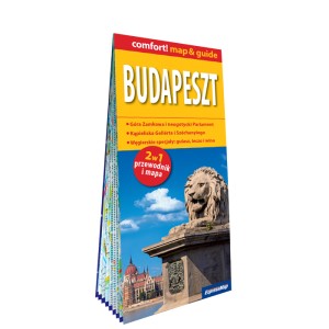 Budapeszt; laminowany map&guide (2w1: przewodnik i mapa)