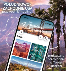 USA południowo-zachodnie; przewodnik mobilny Android