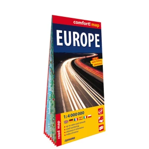 Europe (Europe) ; carte routière et touristique, laminée 1 : 4 000 000