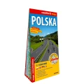 Polska; laminowana mapa samochodowa 1:1 000 000