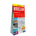 Wrocław; papierowy plan miasta 1:22 500