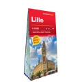 Lille; laminowany plan miasta 1:15 000