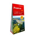 Francja (France); laminowana mapa samochodowa 1:1 100 000