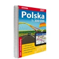 Polska; atlas samochodowy 1:300 000