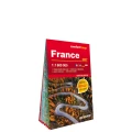 Francja (France); kieszonkowa laminowana mapa samochodowa 1:1 600 000
