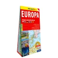 Europa; papierowa mapa samochodowa 1:4 000 000