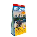 Warszawa; laminowany plan miasta 1:29 000