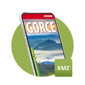 Gorce 1:50 000 mapa elektroniczna, format KMZ