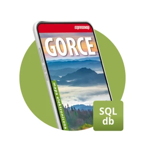 Gorce 1:50 000 mapa elektroniczna, format SQLitedb
