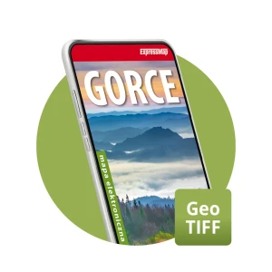 Gorce 1:50 000 mapa elektroniczna, format GeoTIFF