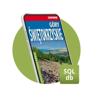Góry Świętokrzyskie 1:75 000 mapa elektroniczna, format SQLitedb