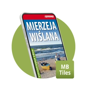 Mierzeja Wiślana, Zalew Wiślany 1:50 000 mapa elektroniczna, format MBTiles