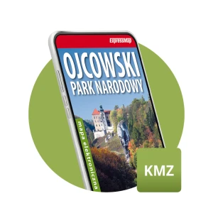 Ojcowski Park Narodowy 1:25 000 mapa elektroniczna, format KMZ