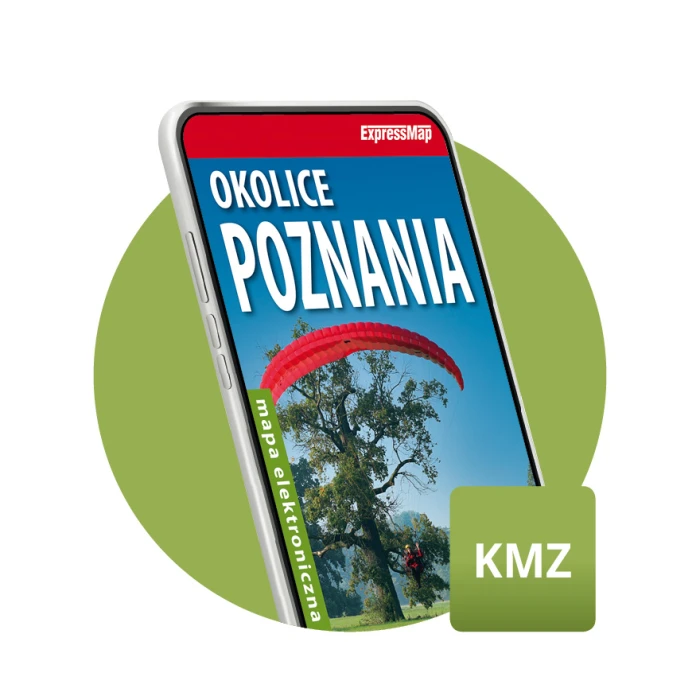 Okolice Poznania 1:75 000 mapa elektroniczna, format KMZ - ExpressMap.pl