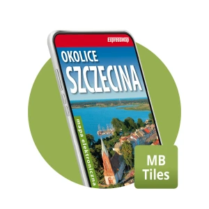 Okolice Szczecina 1:75 000 mapa elektroniczna, format MBTiles