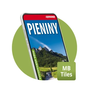Pieniny 1:50 000 mapa elektroniczna, format MBTiles