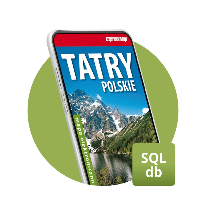 Tatry polskie 1:30 000 mapa elektroniczna, format SQLitedb - ExpressMap.pl
