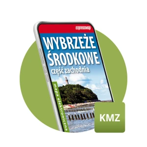Wybrzeże Środkowe. Część zachodnia 1:50 000 mapa elektroniczna, format KMZ