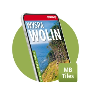 Wyspa Wolin 1:50 000 mapa elektroniczna, format MBTiles
