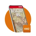 Bieszczady WIG 1:100 000 mapa elektroniczna, format KMZ