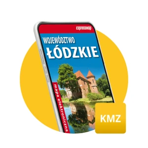 Województwo łódzkie 1:250 000 mapa elektroniczna, format KMZ