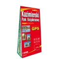 Kazimierski Park Krajobrazowy; papierowa mapa turystyczna 1:50 000